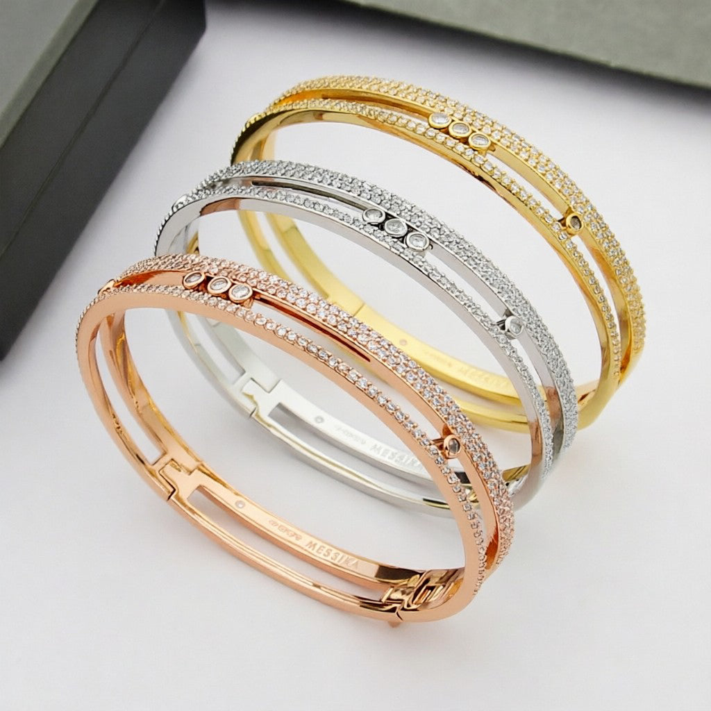 [Lumina]Move Romane pavé bangle