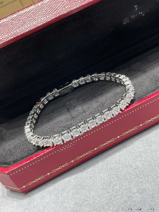 [Lumina jewelrys]TENNIS BRACELET WITH FULL DIAMOND SETTING