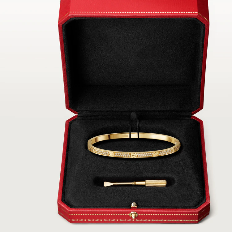 [Lumina]LOVE BRACELET 3.65MM DIAMOND-PAVED