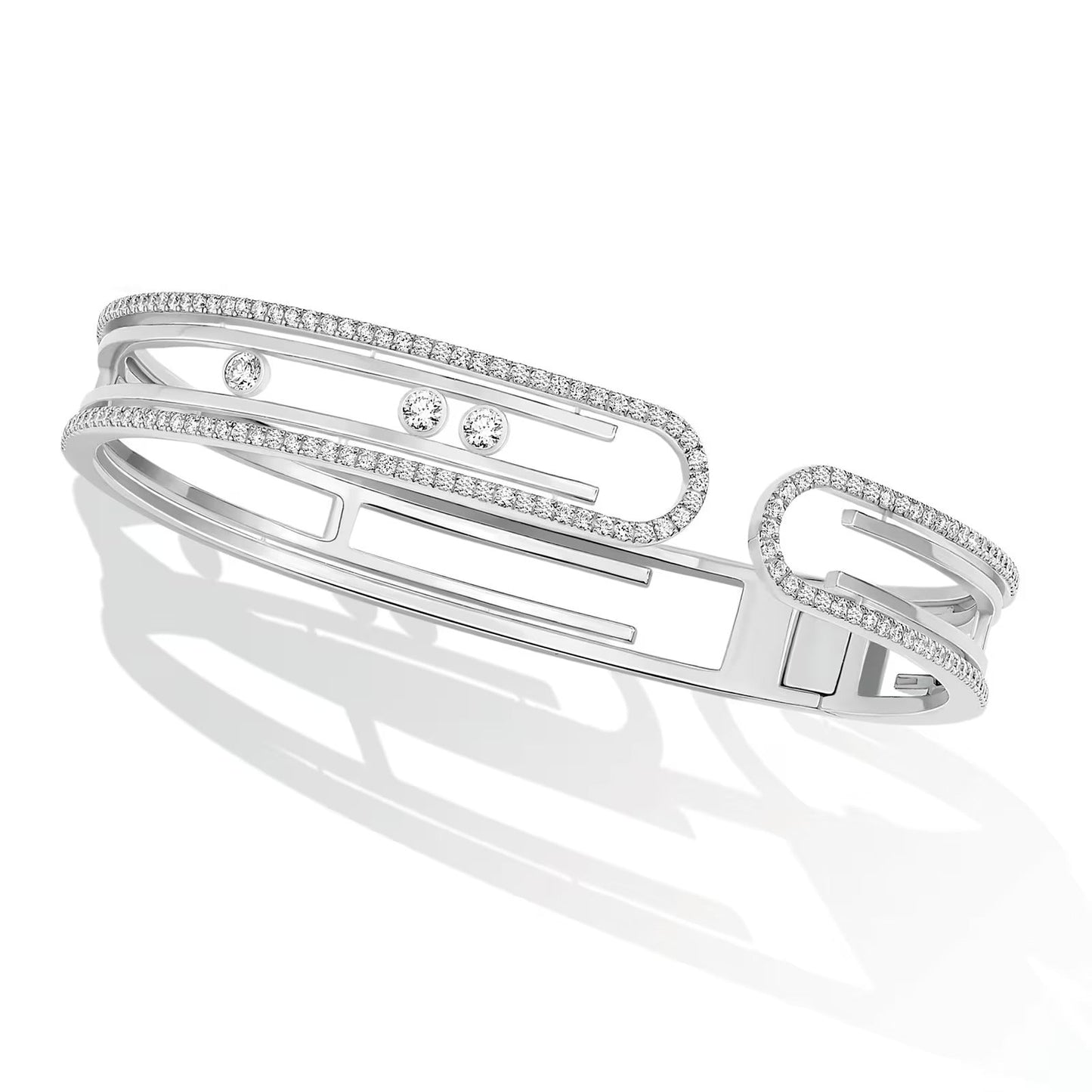 [Lumina]MOVE 10TH PAVED DIAMOND BRACELET