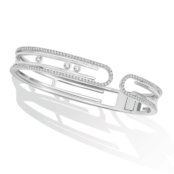 [Lumina]MOVE 10TH PAVED DIAMOND BRACELET