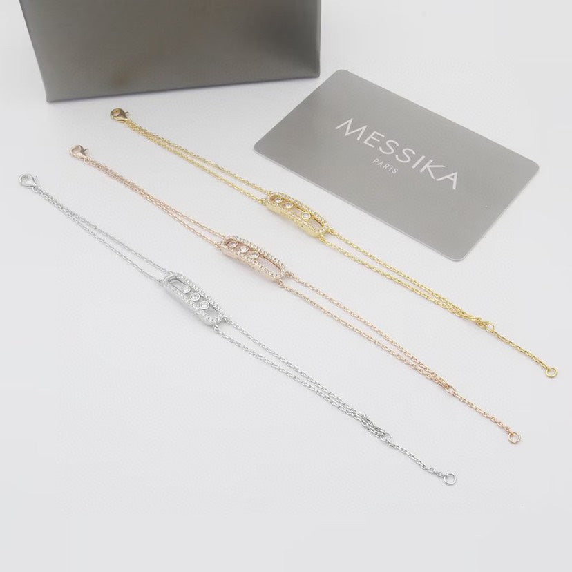 [Lumina] Move Classique pavé bracelet
