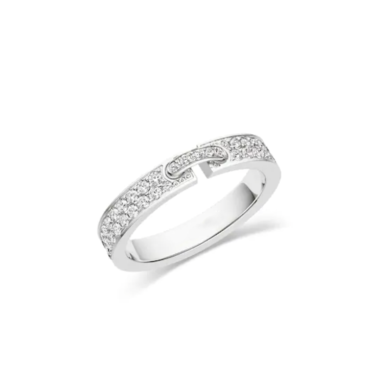 [Lumina]ALLIANCE LIENS VIDENCE PAVED DIAMOND 4MM RING