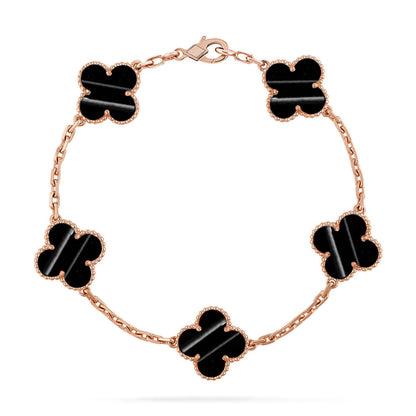 [Lumina] CLOVER 5 MOTIF PULSAR STONE BRACELET COLLECTION