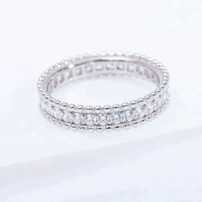 [Lumina]PERLEE DIAMOND SILVER RING