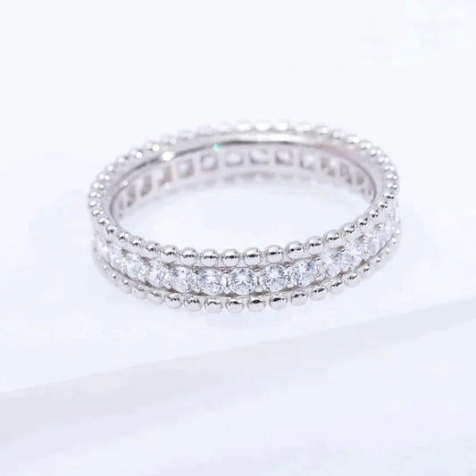 [Lumina]PERLEE DIAMOND SILVER RING