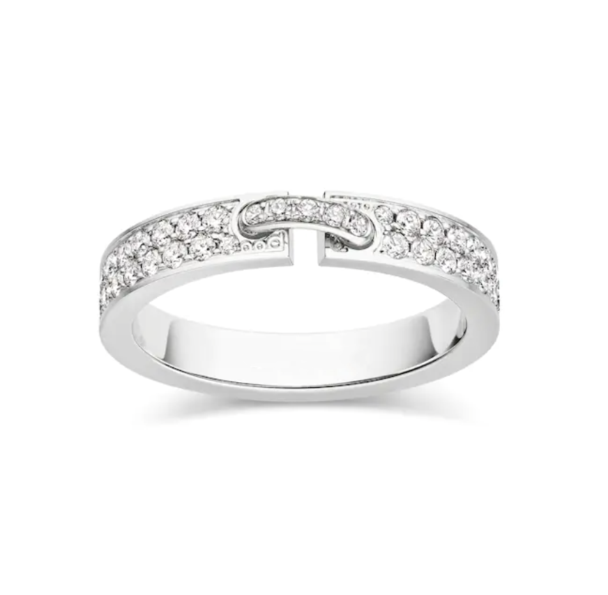 [Lumina]ALLIANCE LIENS VIDENCE PAVED DIAMOND 4MM RING