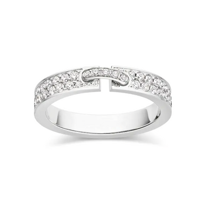 [Lumina]ALLIANCE LIENS VIDENCE PAVED DIAMOND 4MM RING
