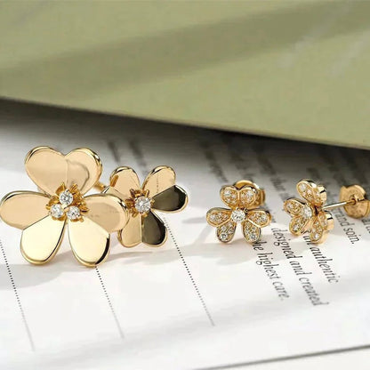 [Lumina]CLOVER COMOS GOLD DIAMOND RING
