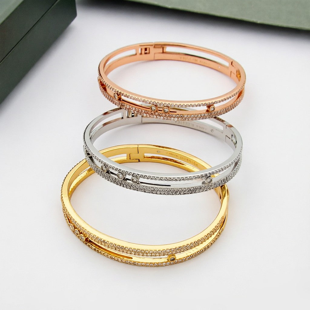 [Lumina]Move Romane pavé bangle