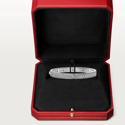 [Lumina]LOVE BRACELET 6.1MM DIAMOND-PAVED 10 BIG DIAMONDS