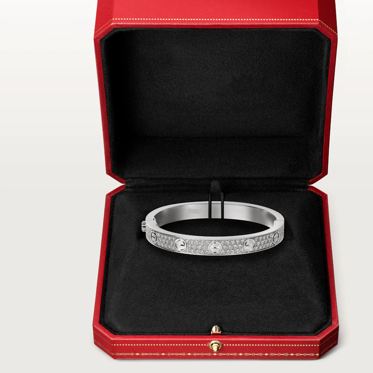 [Lumina]LOVE BRACELET 6.1MM DIAMOND-PAVED