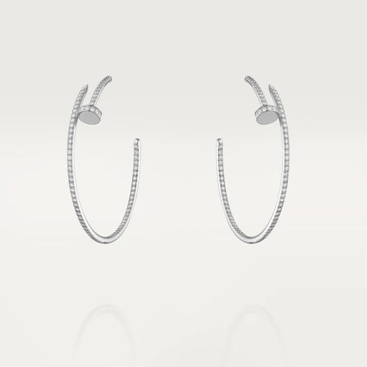 [Lumina]JUSTE EARRINGS FULL DIAMONDS 1.8MM