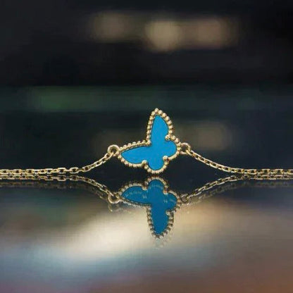 [Lumina]BUTTERFLY TURQUOISE BUTTERFLY BRACELET