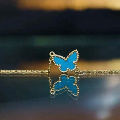 [Lumina]BUTTERFLY TURQUOISE BUTTERFLY BRACELET