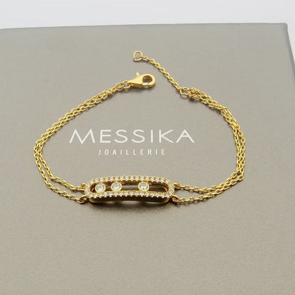 [Lumina] Move Classique pavé bracelet