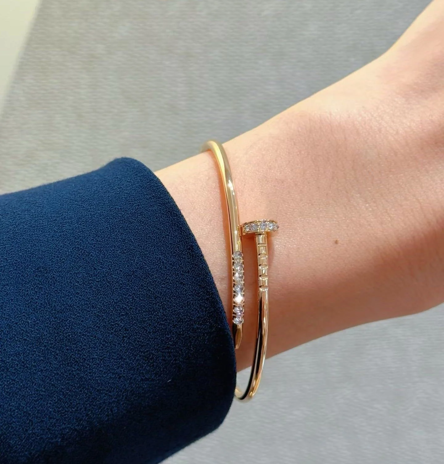 [Lumina]JUSTE BRACELET 2.5MM DIAMONDS NEW