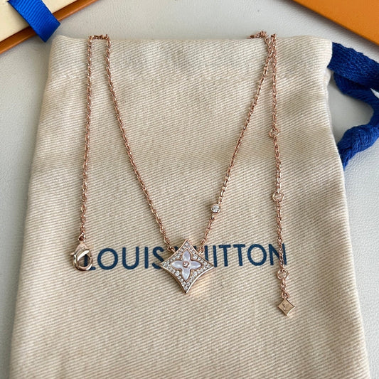 [Lumina]ROSE GOLD DIAMOND NECKLACE