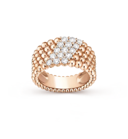 [Lumina]Five-row diamond ring