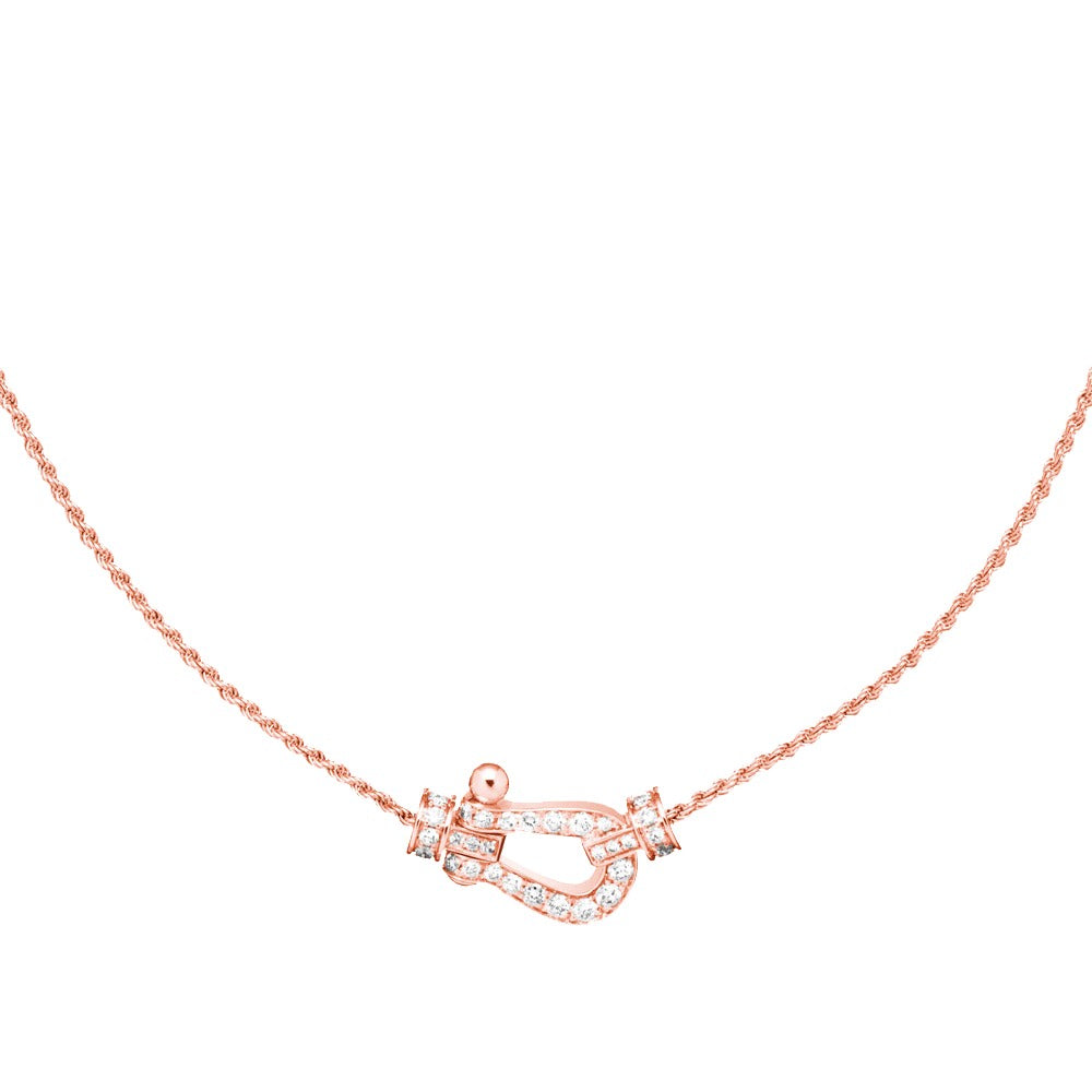 [Lumina]FORCE 10 PINK GOLD DIAMOND NECKLACE