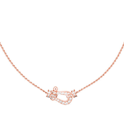 [Lumina]FORCE 10 PINK GOLD DIAMOND NECKLACE