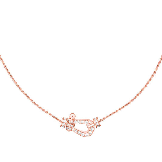 [Lumina]FORCE 10 PINK GOLD DIAMOND NECKLACE