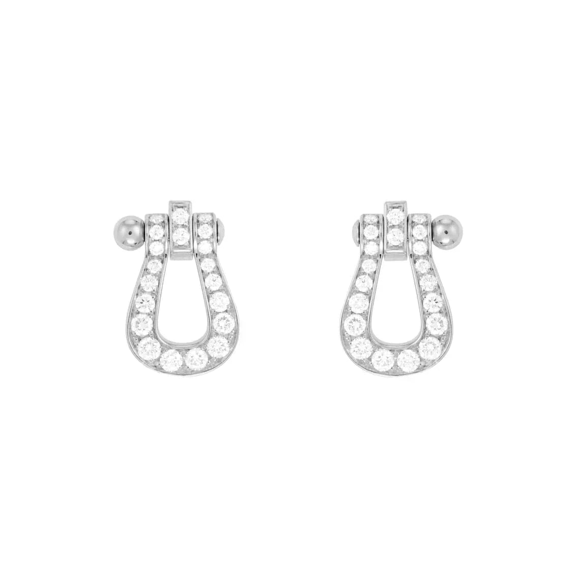 [Lumina]FORCE 10 FULL DIAMOND STUD EARRINGS MINI MODEL