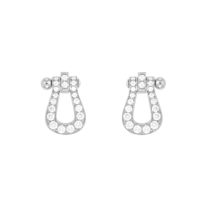 [Lumina]FORCE 10 FULL DIAMOND STUD EARRINGS MINI MODEL