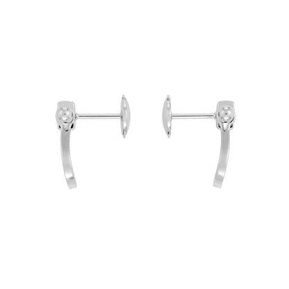 [Lumina]FORCE 10 FULL DIAMOND STUD EARRINGS MINI MODEL