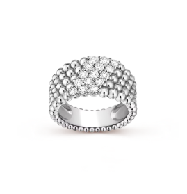 [Lumina]Five-row diamond ring