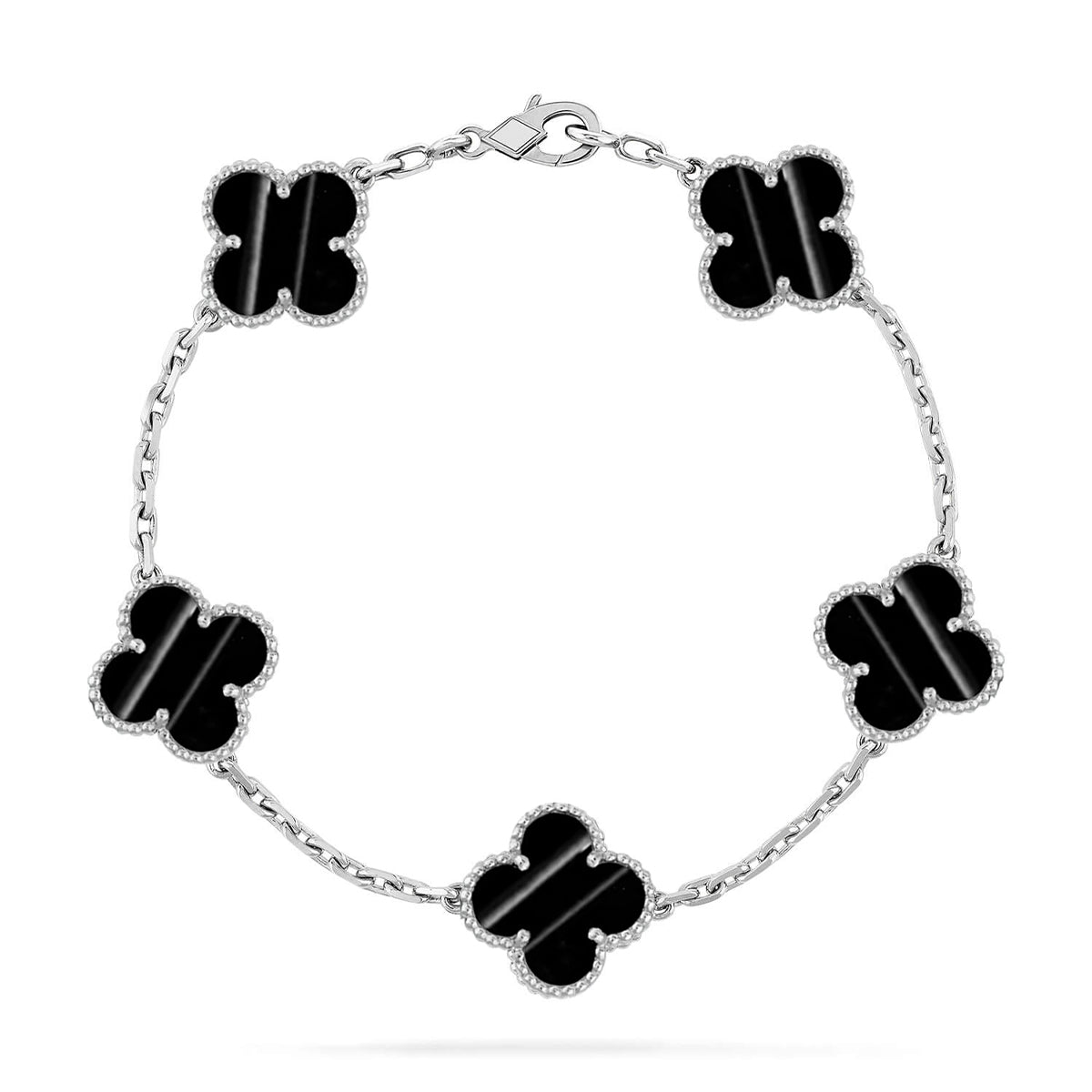 [Lumina] CLOVER 5 MOTIF PULSAR STONE BRACELET COLLECTION
