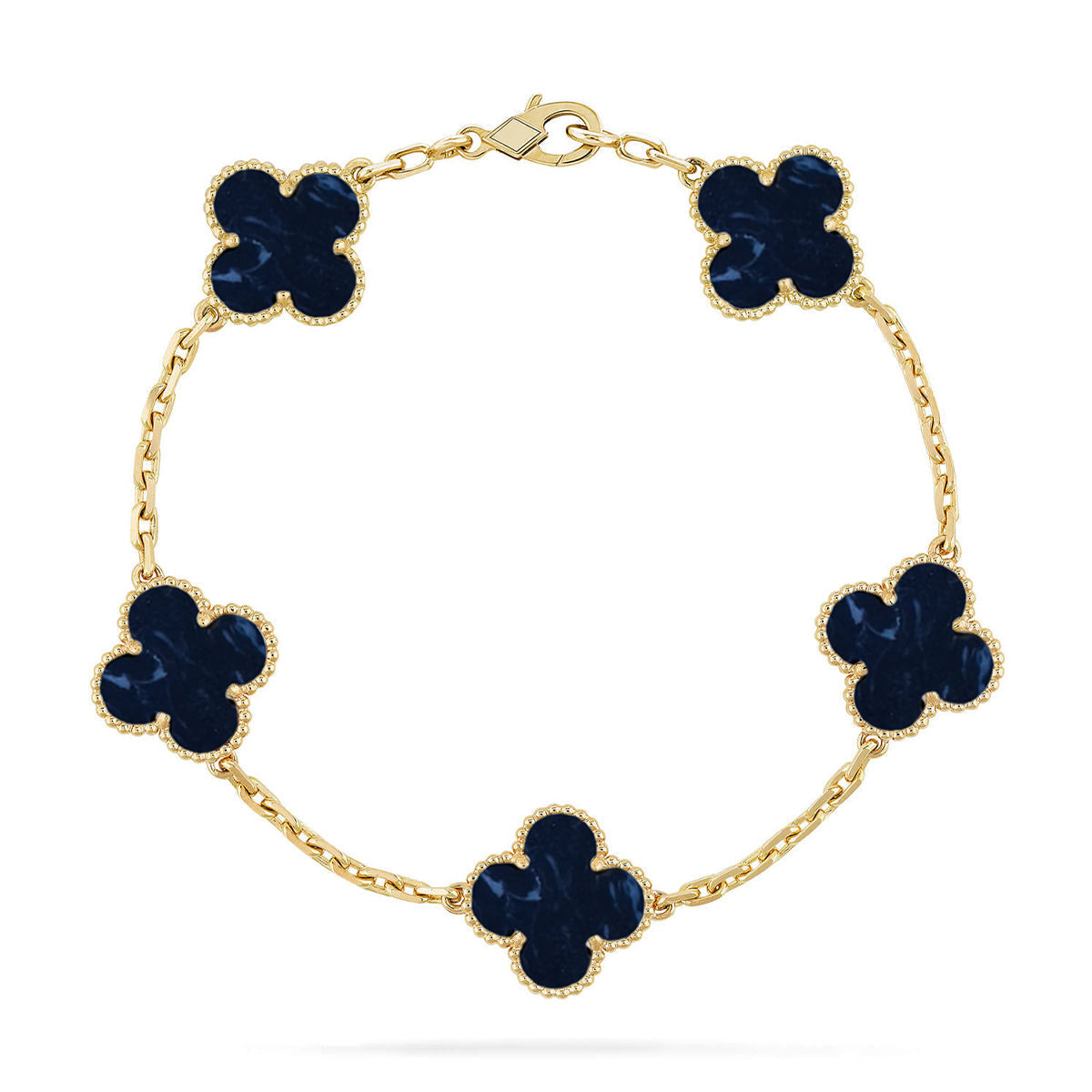 [Lumina]CLOVER 5 MOTIF PIETERSITE BRACELET COLLECTION