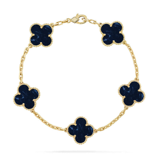 [Lumina]CLOVER 5 MOTIF PIETERSITE BRACELET COLLECTION