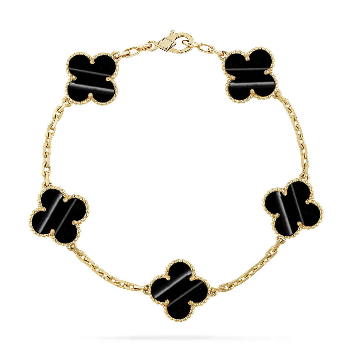 [Lumina] CLOVER 5 MOTIF PULSAR STONE BRACELET COLLECTION
