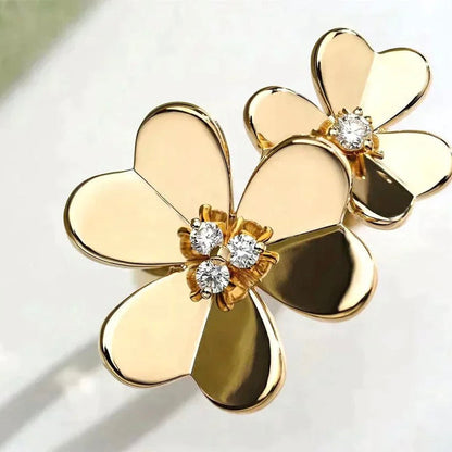 [Lumina]CLOVER COMOS GOLD DIAMOND RING
