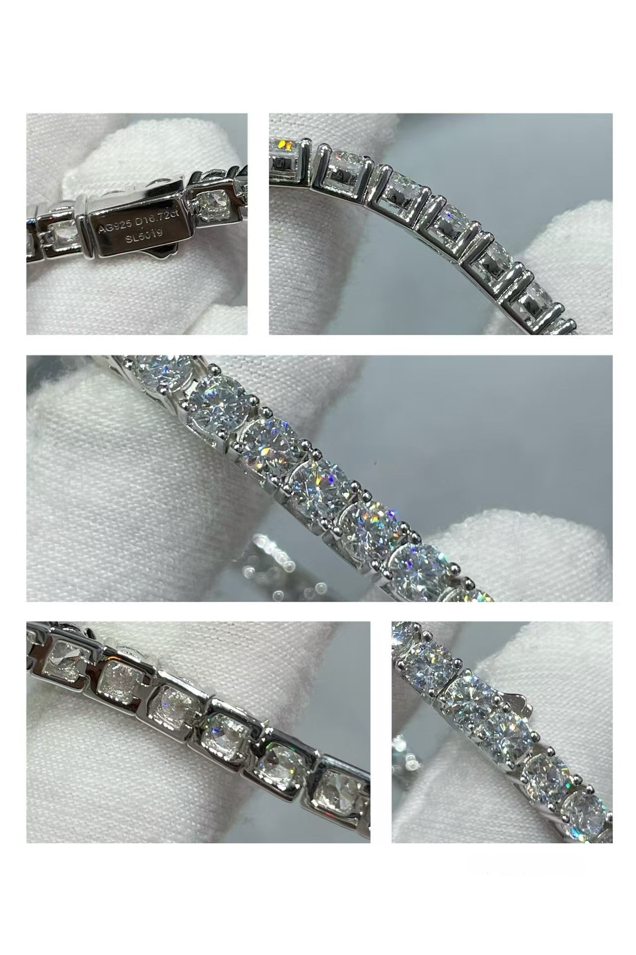 [Lumina jewelrys]TENNIS BRACELET WITH FULL DIAMOND SETTING