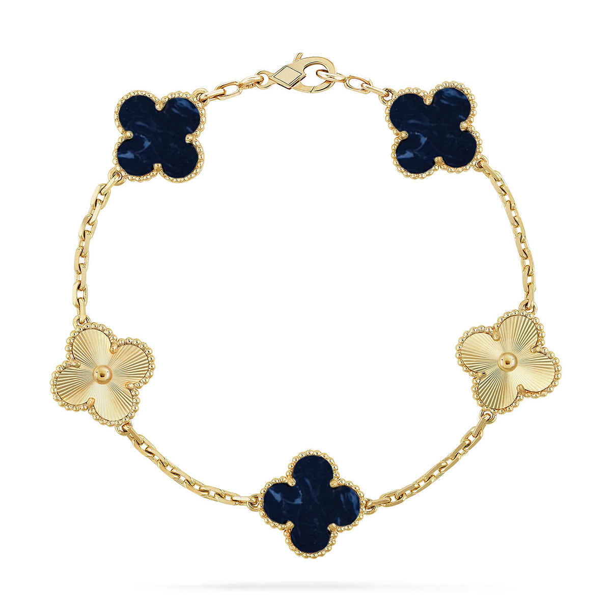 [Lumina]CLOVER 5 MOTIF PIETERSITE BRACELET COLLECTION