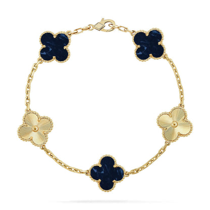 [Lumina]CLOVER 5 MOTIF PIETERSITE BRACELET COLLECTION