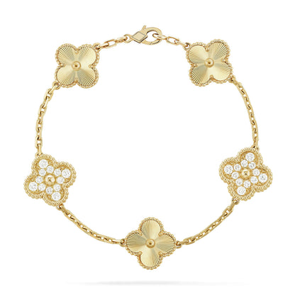 [Lumina] CLOVER 5 MOTIF LASER BRACELET COLLECTION