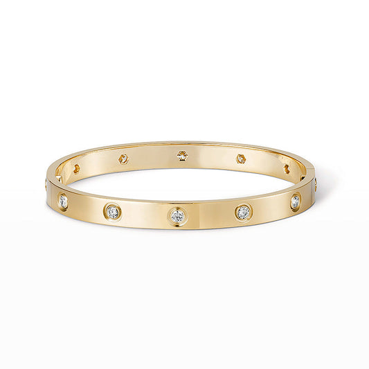 [Lumina]LOVE BRACELET 6.1MM 10 DIAMONDS