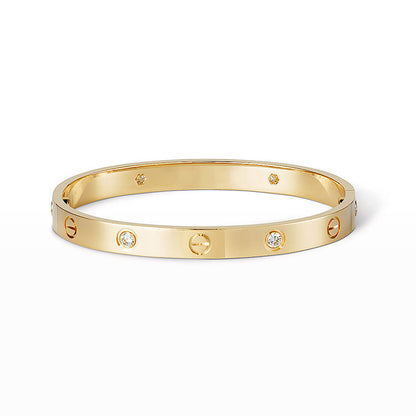 [Lumina]LOVE BRACELET 6.1MM 4 DIAMONDS