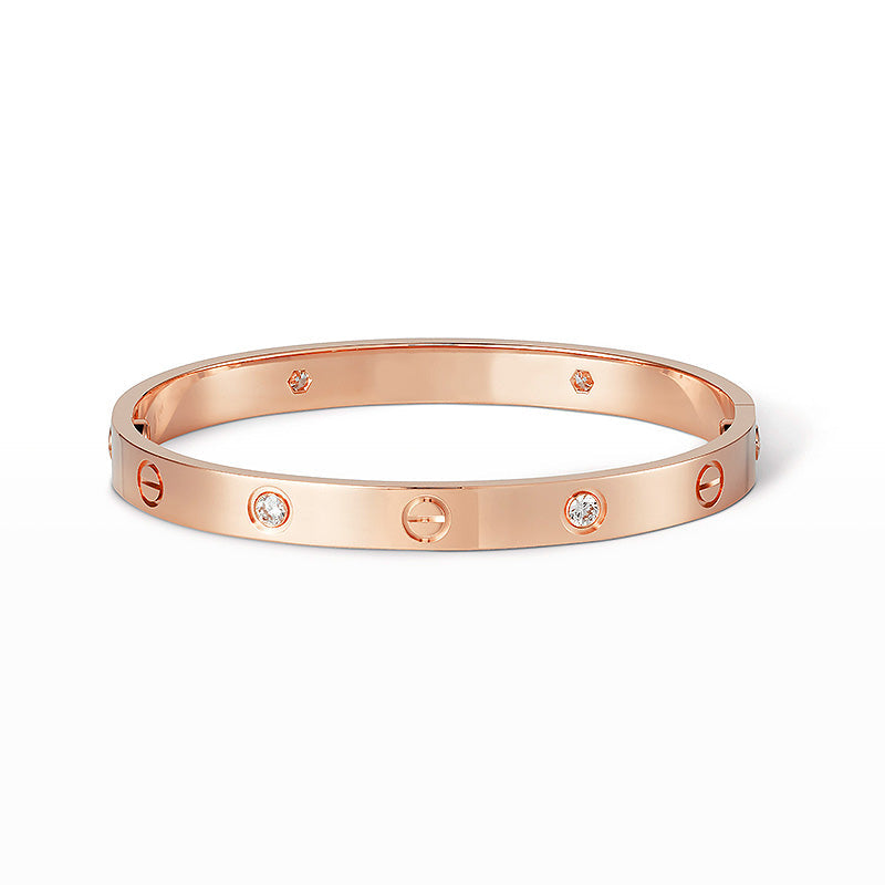 [Lumina]LOVE BRACELET 6.1MM 4 DIAMONDS