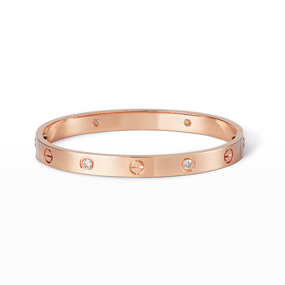 [Lumina]LOVE BRACELET 6.1MM 4 DIAMONDS
