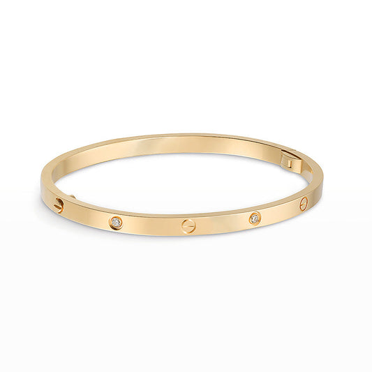[Lumina]LOVE BRACELET 3.65MM 6 DIAMONDS