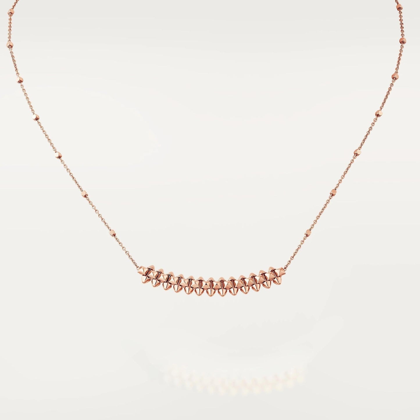 [Lumina]CLASH PINK GOLD NECKLACE
