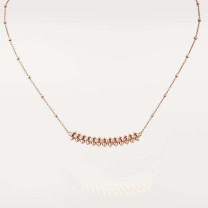 [Lumina]CLASH PINK GOLD NECKLACE