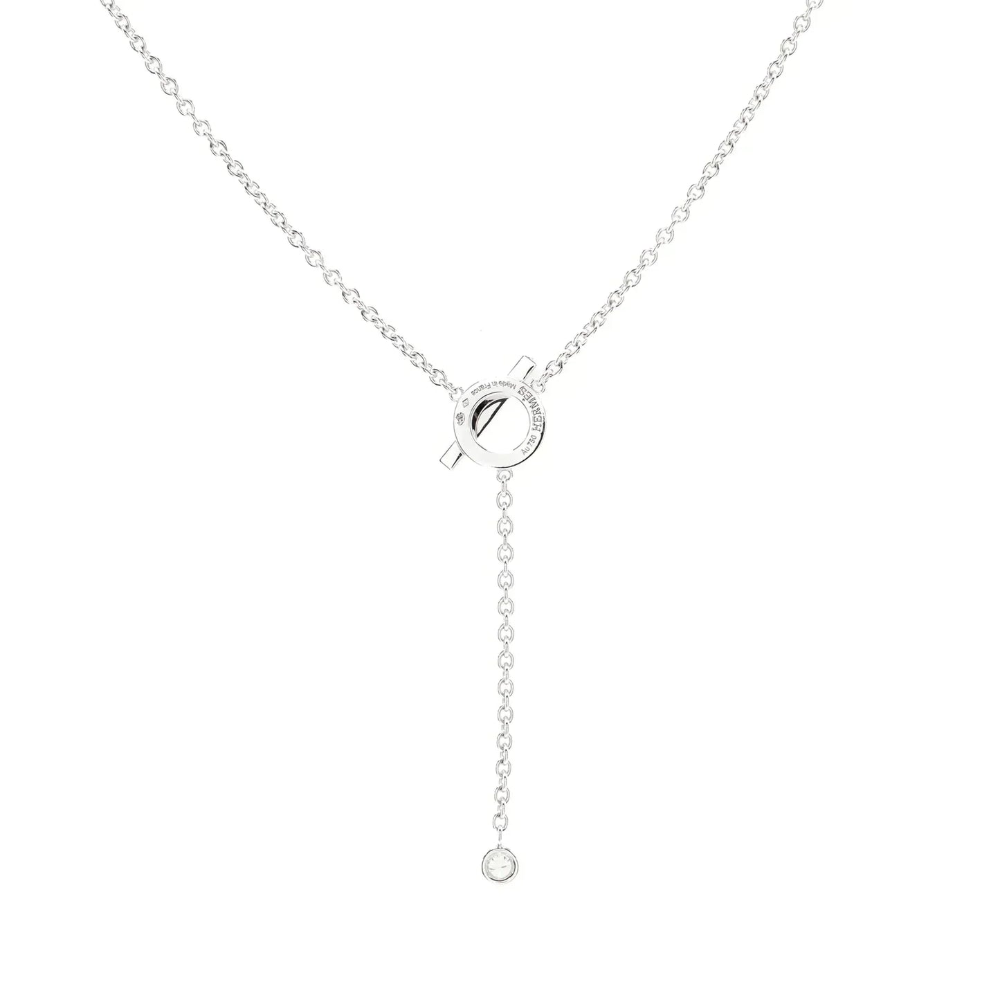 [Lumina]FINESSE SILVER DIAMOND NECKLACE