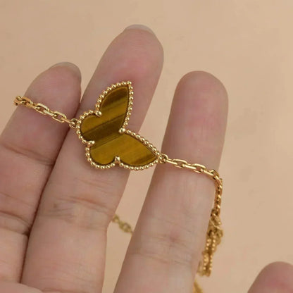 [Lumina]LUCKY SPRING 5 MOTIF GOLD BRACELET