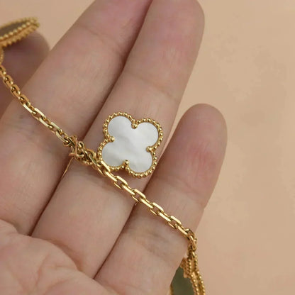 [Lumina]LUCKY SPRING 5 MOTIF GOLD BRACELET