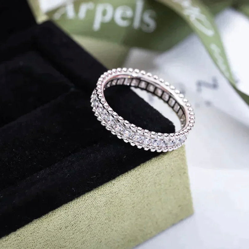 [Lumina]PERLEE DIAMOND SILVER RING